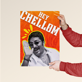 Hey Chellom – Retro South Indian Swag Poster